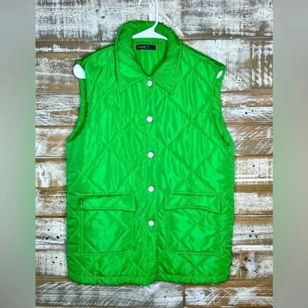 Women's Shein‎ green vest S
